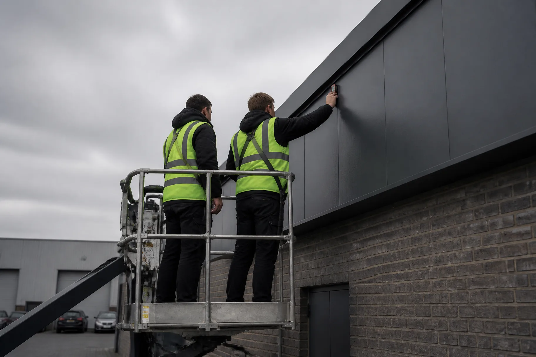 Site survey with access equipment