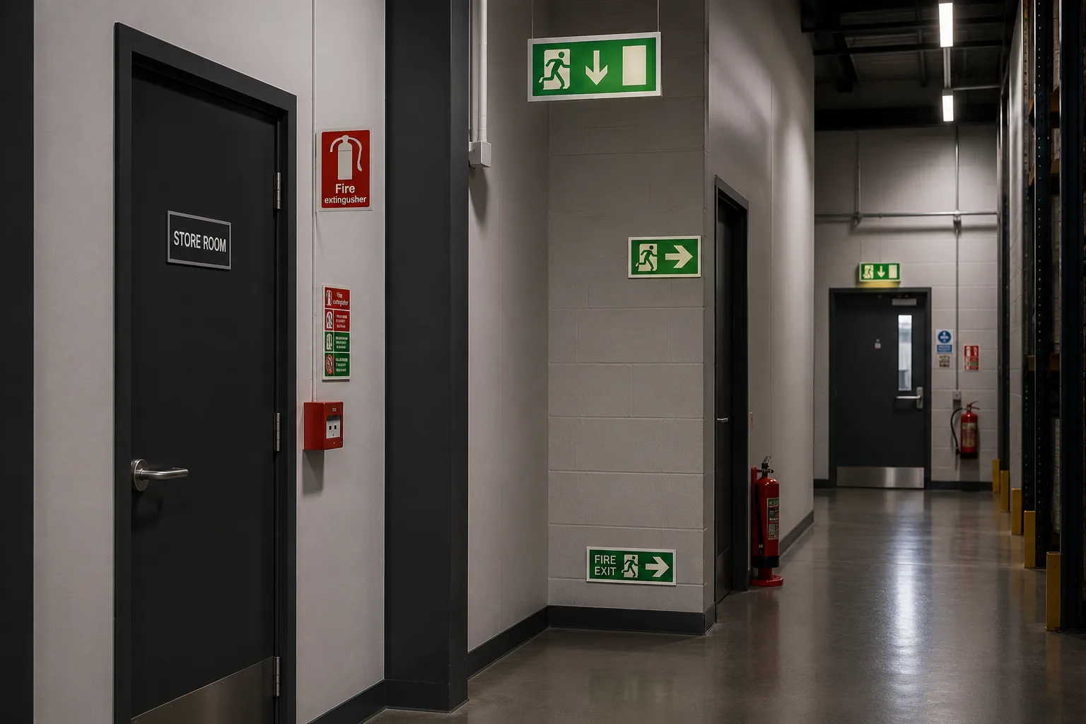 Fire & escape routes